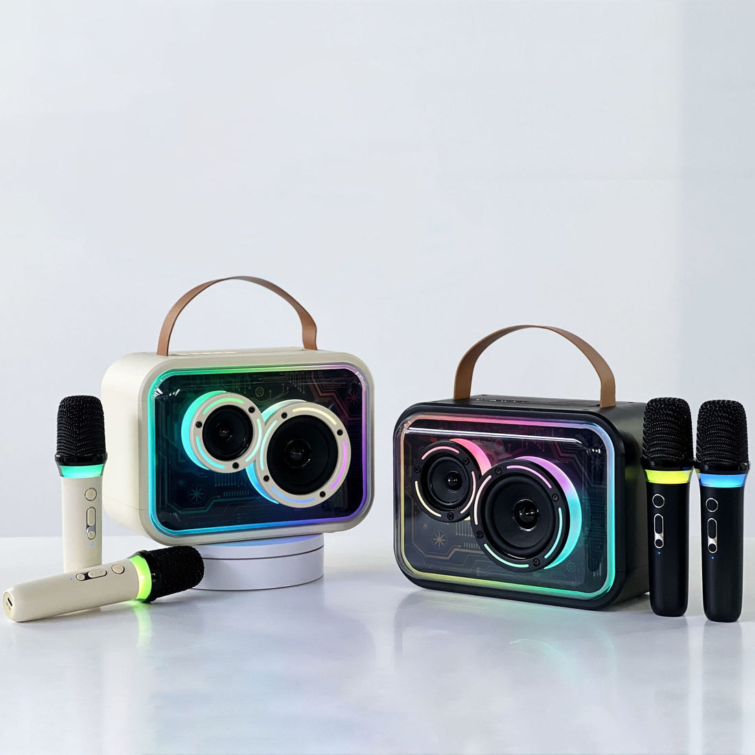 Colorful RGB Portable Karaoke Wireless Stereo Speaker