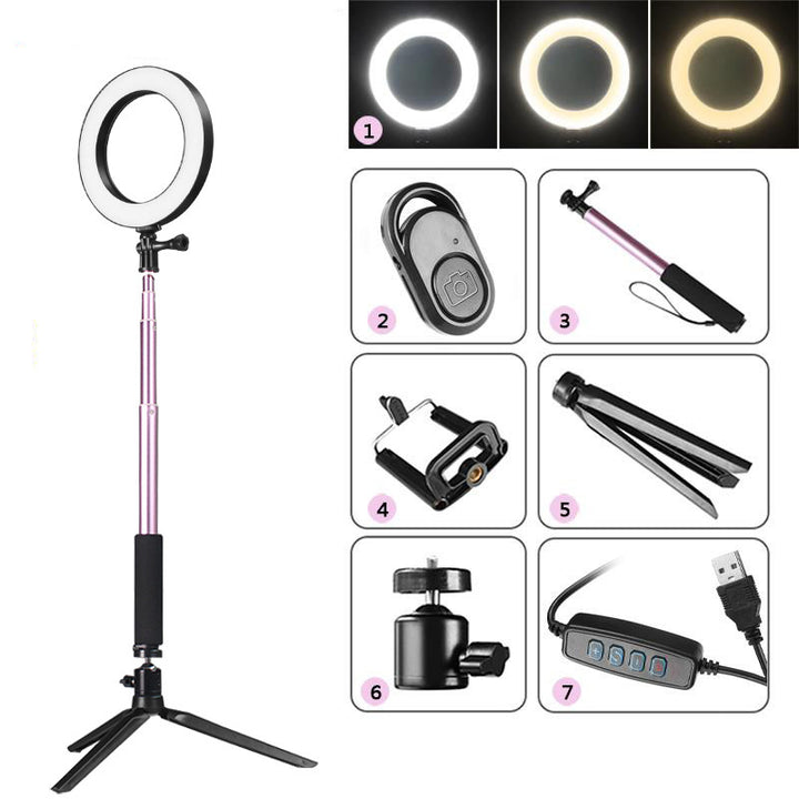 Tripod Fill Ring Light