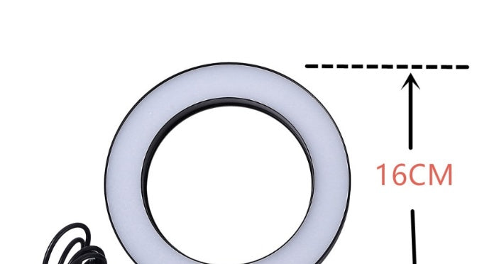 Lifting ring LED fill light floor tripod