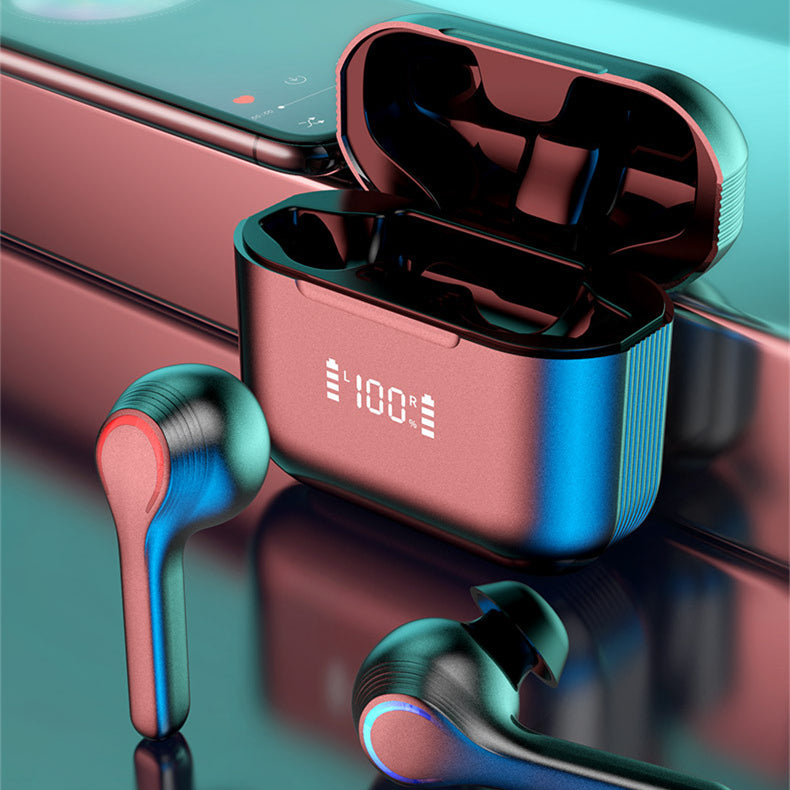 Mini Stereo Digital Display in-ear Wireless Earbuds