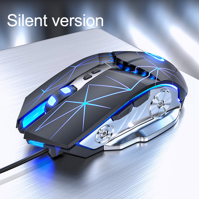 Gaming Wired Silent Mechanical Mouse