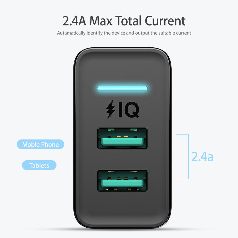 Mobile Phone Charger 5V2.4A Power Adapter