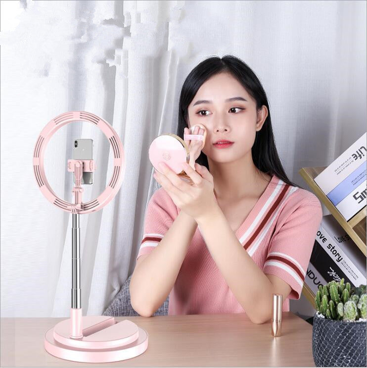 Dimmable Light Selfie LED 10 inch Ring Light with Tripod