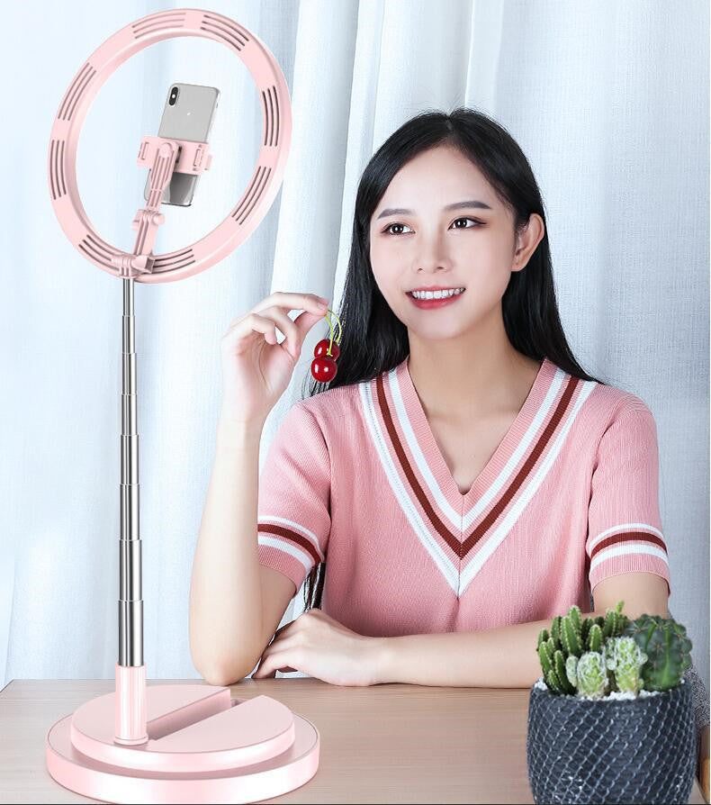 Dimmable Light Selfie LED 10 inch Ring Light with Tripod