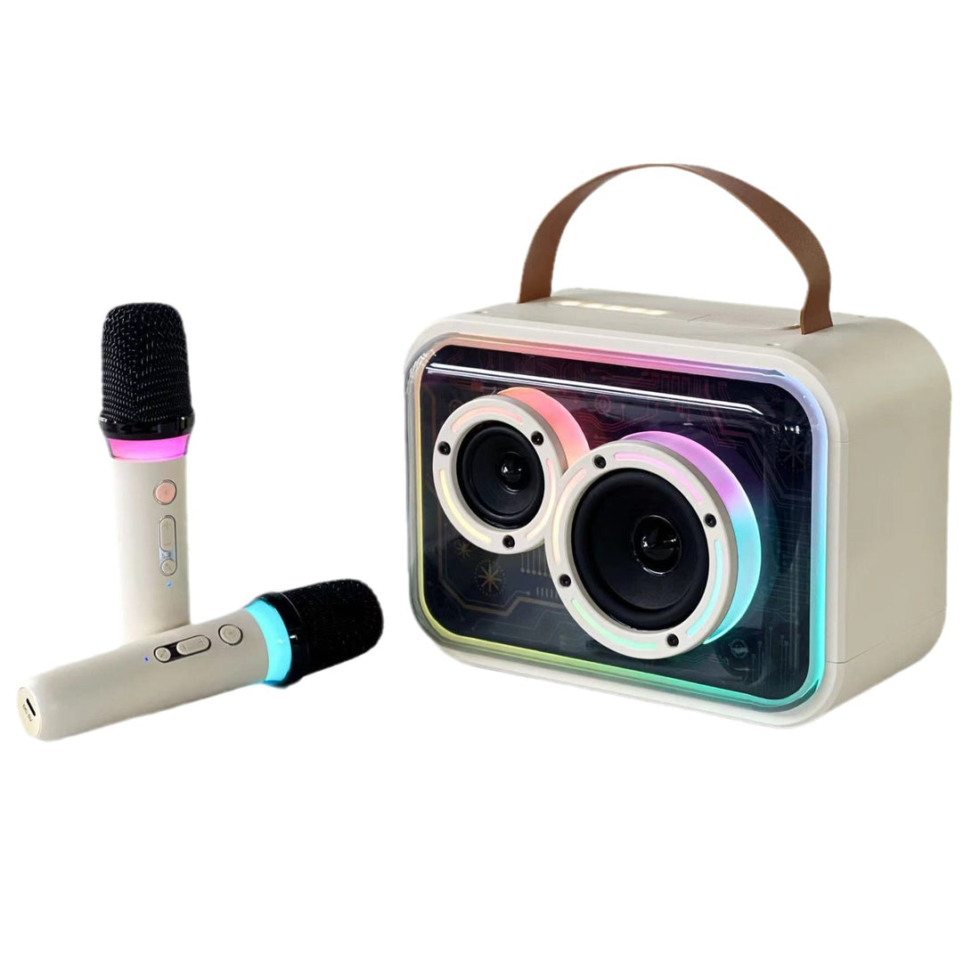 Colorful RGB Portable Karaoke Wireless Stereo Speaker