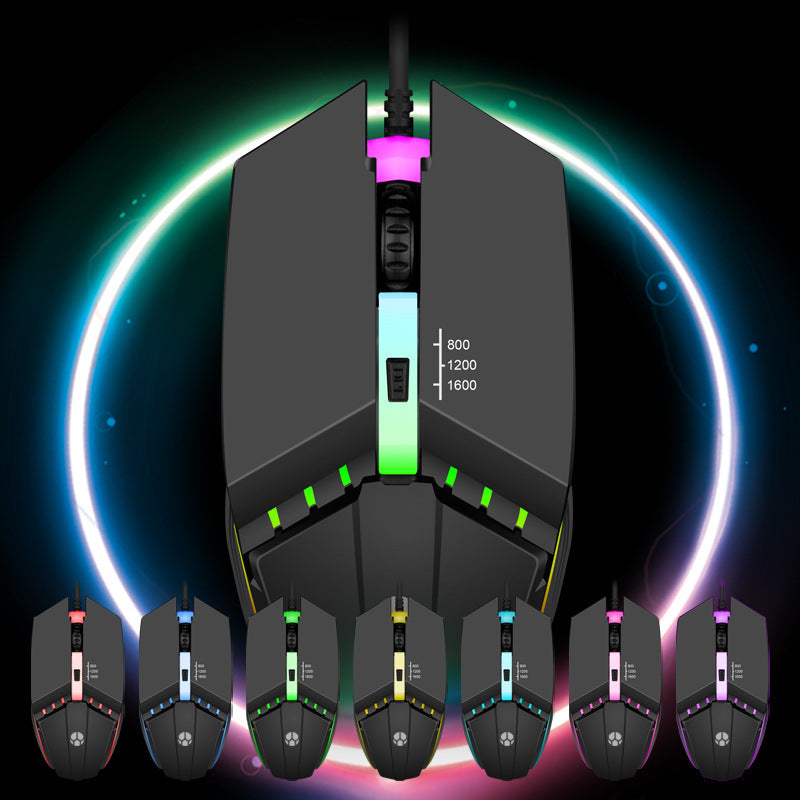Wired USB Glowing Mouse