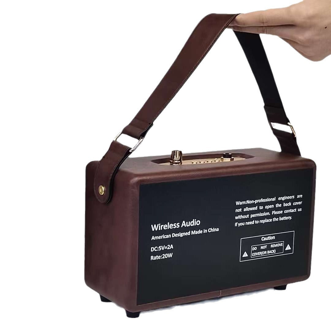 Mini-portable High Power Speaker With Microphone
