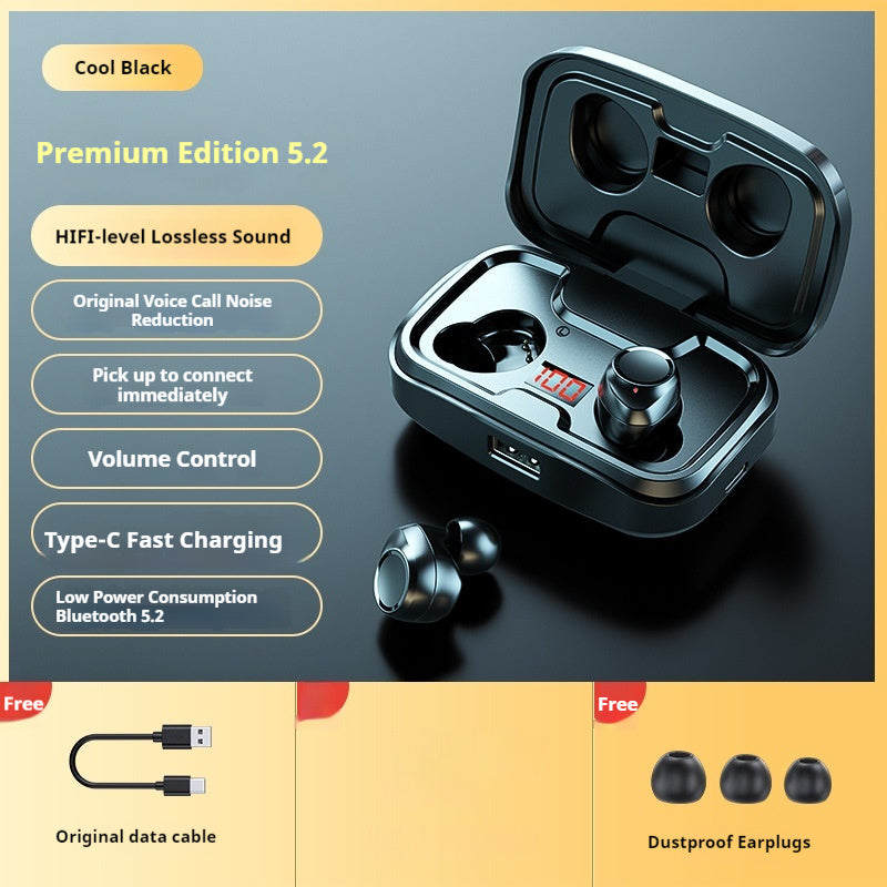 Simple Wireless Bluetooth Earbuds