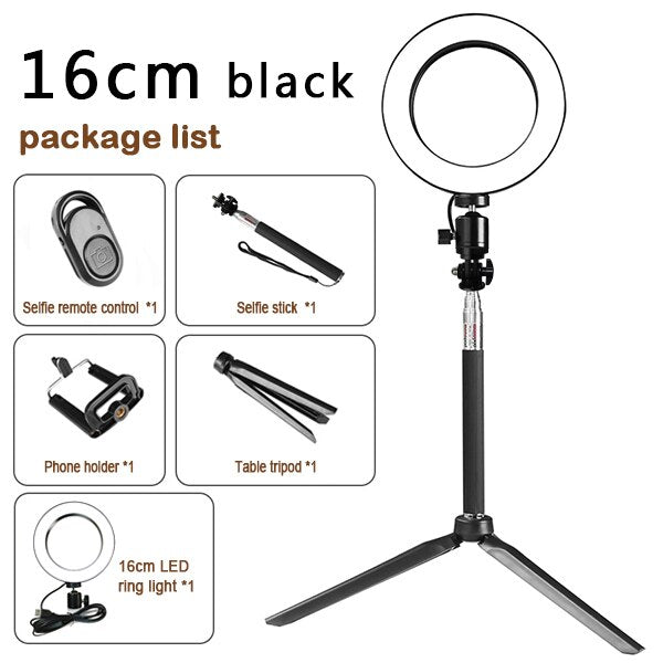 Tripod Fill Ring Light