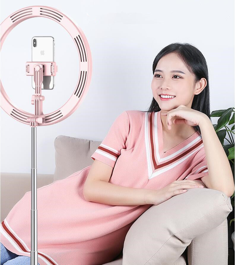 Dimmable Light Selfie LED 10 inch Ring Light with Tripod