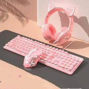 Mechanical Wired Keyboard And Mouse Set