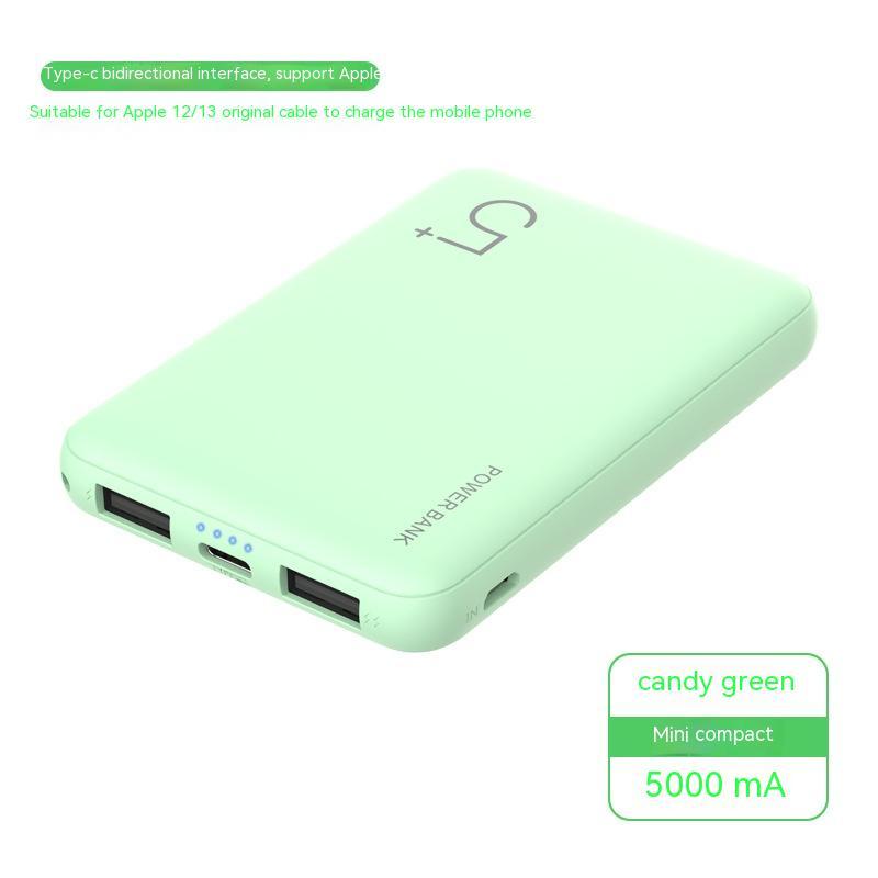 5000 MA Compact Mini Portable Power Bank