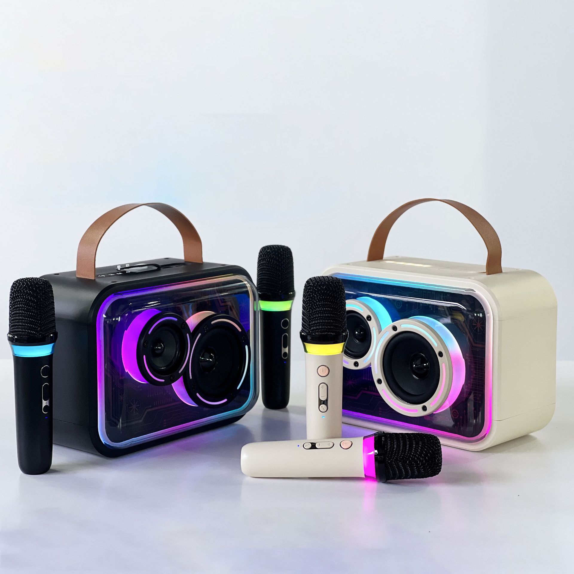 Colorful RGB Portable Karaoke Wireless Stereo Speaker