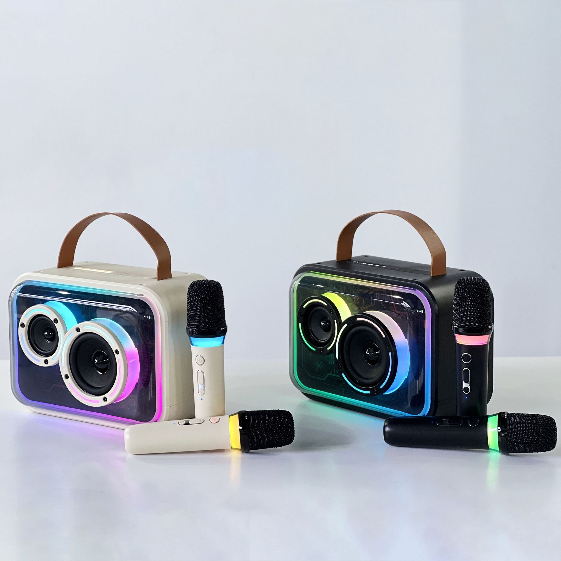 Colorful RGB Portable Karaoke Wireless Stereo Speaker