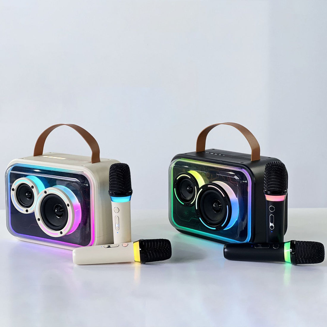 Colorful RGB Portable Karaoke Wireless Stereo Speaker
