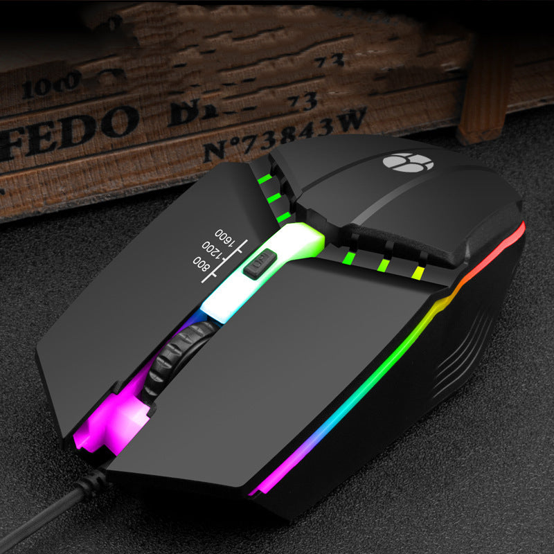 Wired USB Glowing Mouse