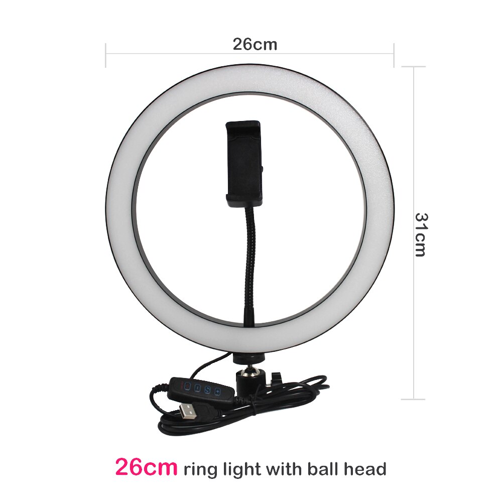 Tripod Fill Ring Light