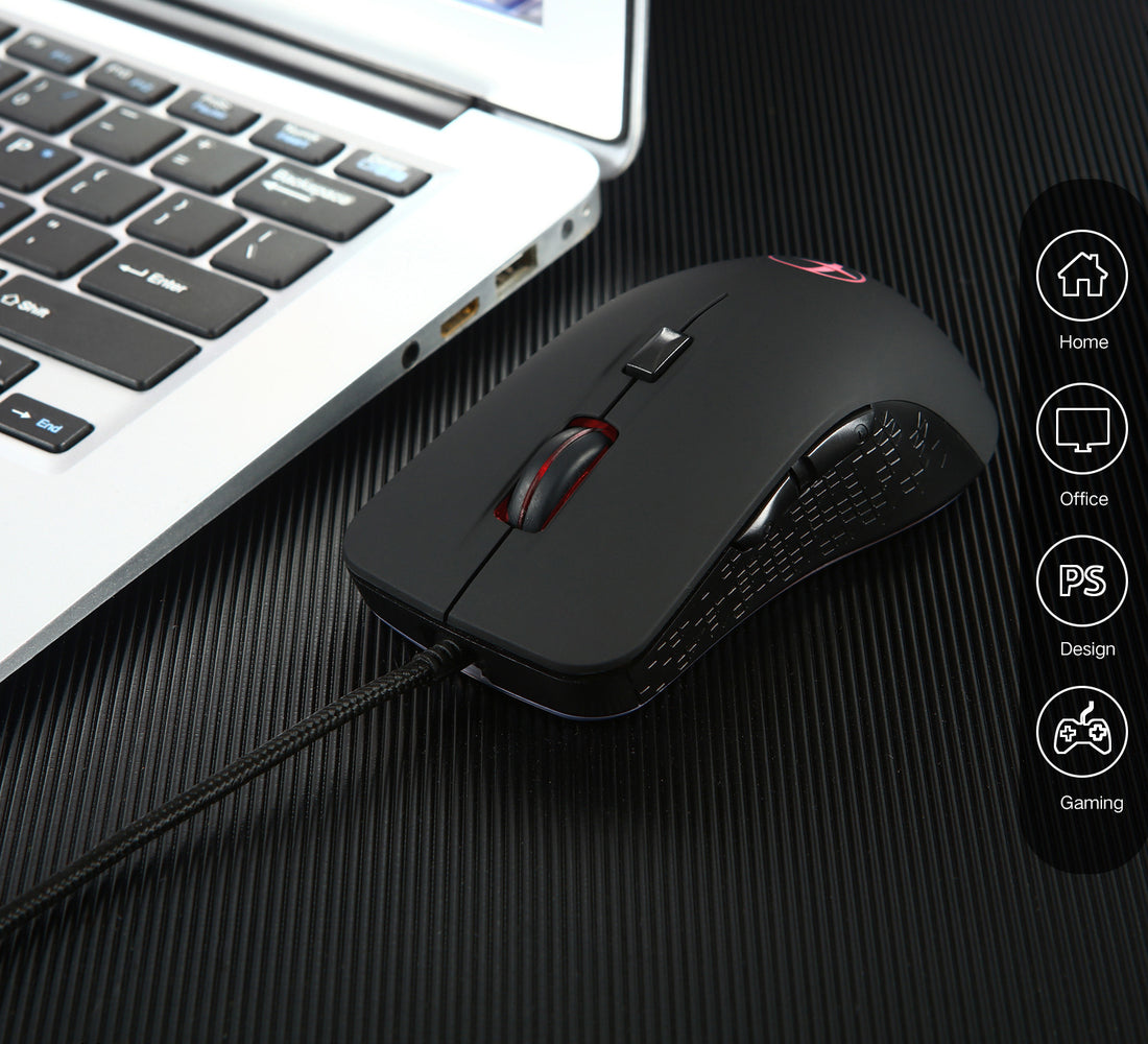 Office Notebook Computer Wired Optical Mouse