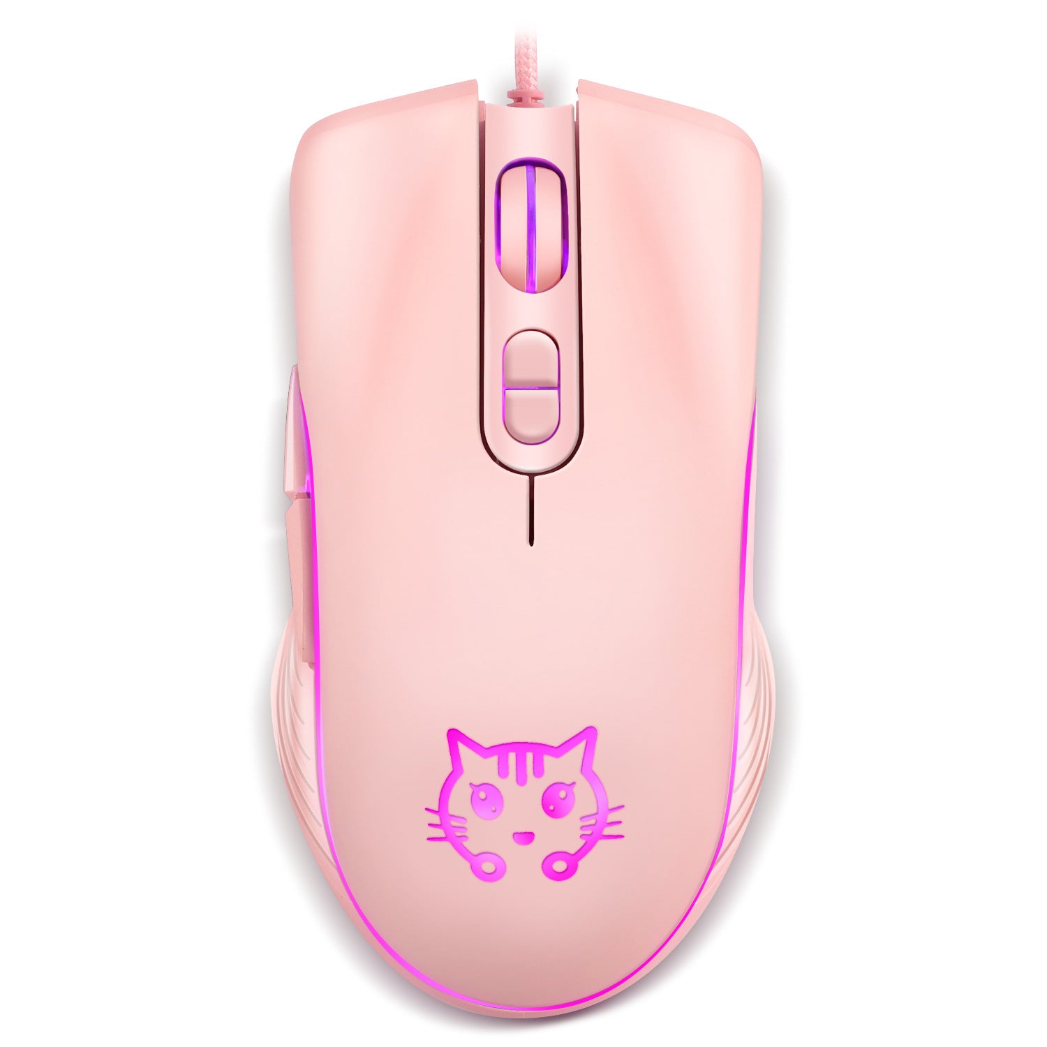 Cat Wired Gaming Electronic Sliding Mouse