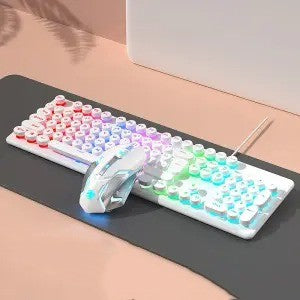 Mechanical Wired Keyboard And Mouse Set