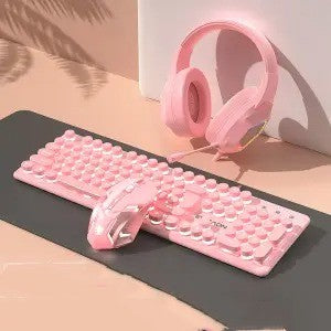 Mechanical Wired Keyboard And Mouse Set