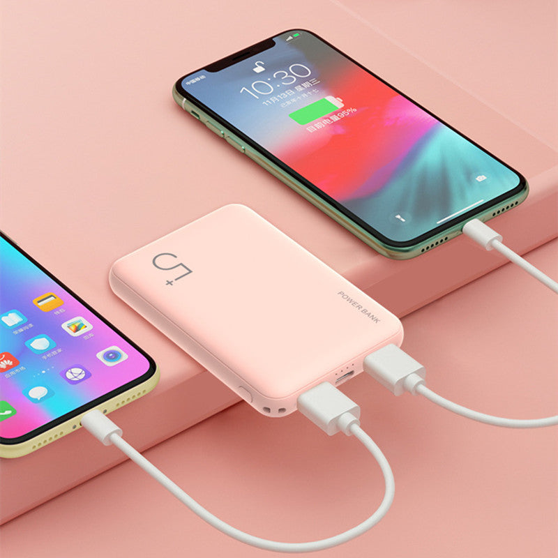 5000 MA Compact Mini Portable Power Bank