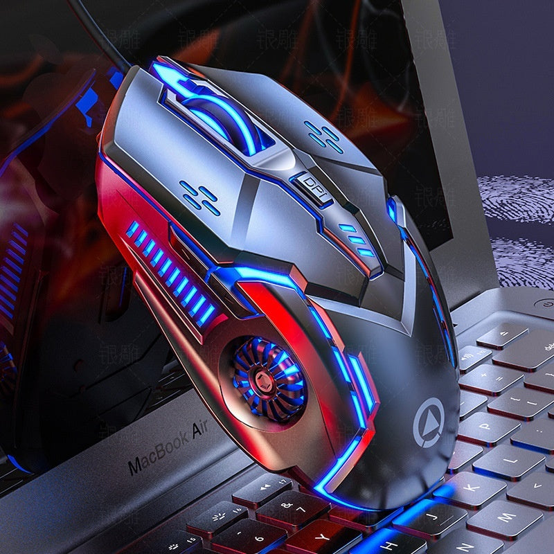 Wired Luminous Game E-sports Machinery Mouse