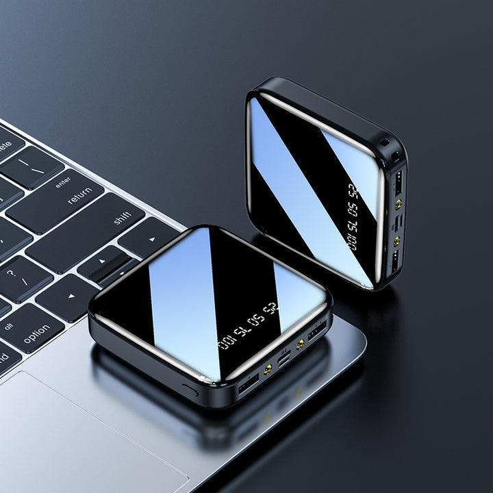 Mirror Mini-portable Large Capacity Power Bank