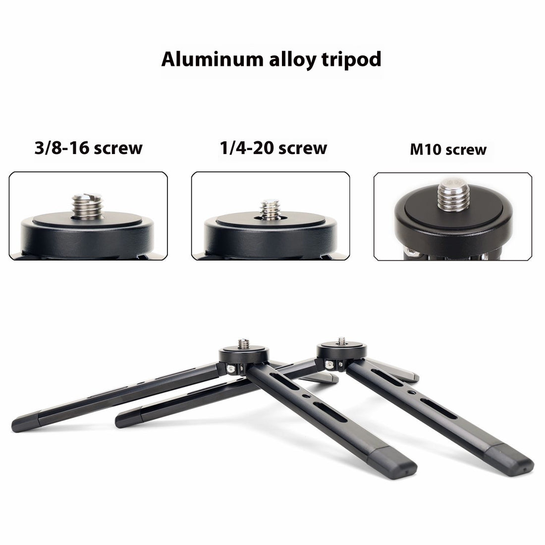 Aluminum Alloy Desktop Mini Bracket Tripod