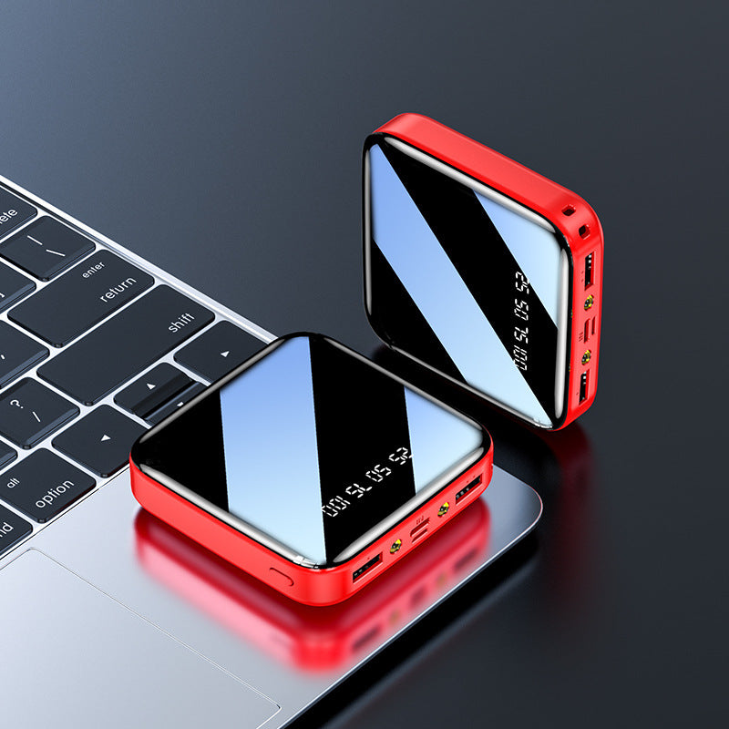 Mirror Mini-portable Large Capacity Power Bank