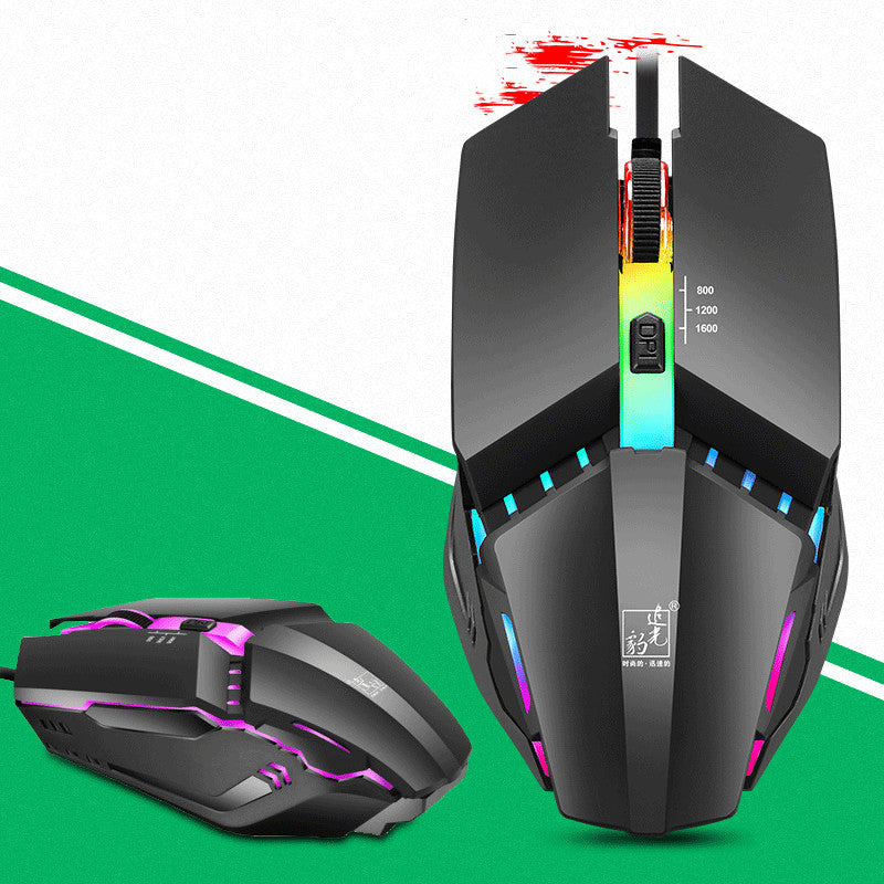 K3 Wired USB Light Emitting Computer Mouse