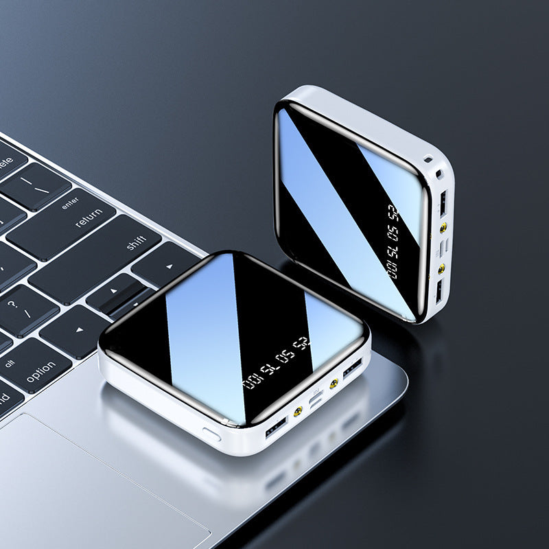 Mirror Mini-portable Large Capacity Power Bank