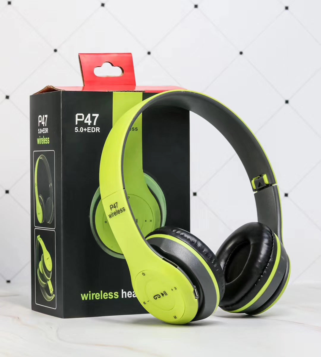 Wireless Foldable Stereo Bass Bluetooth Headphones