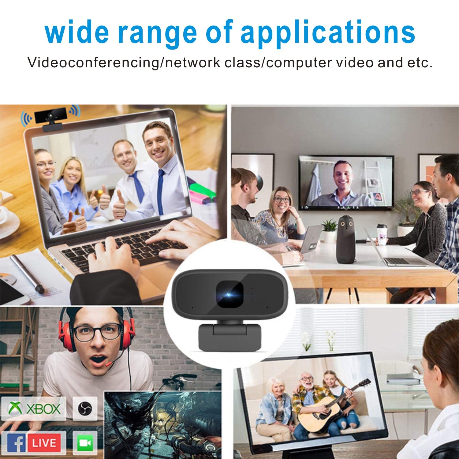 Web Camera Video Webcam With Microphone