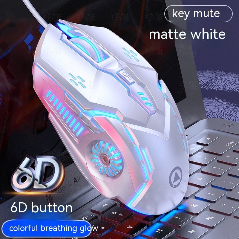 Wired Luminous Game E-sports Machinery Mouse